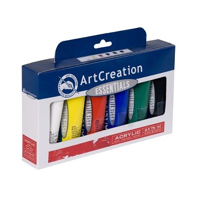 Sada akrylových barev ART CREATION- 6x75ml