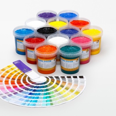 Sítotiskové barvy na textil- PLASTISOL-1kg